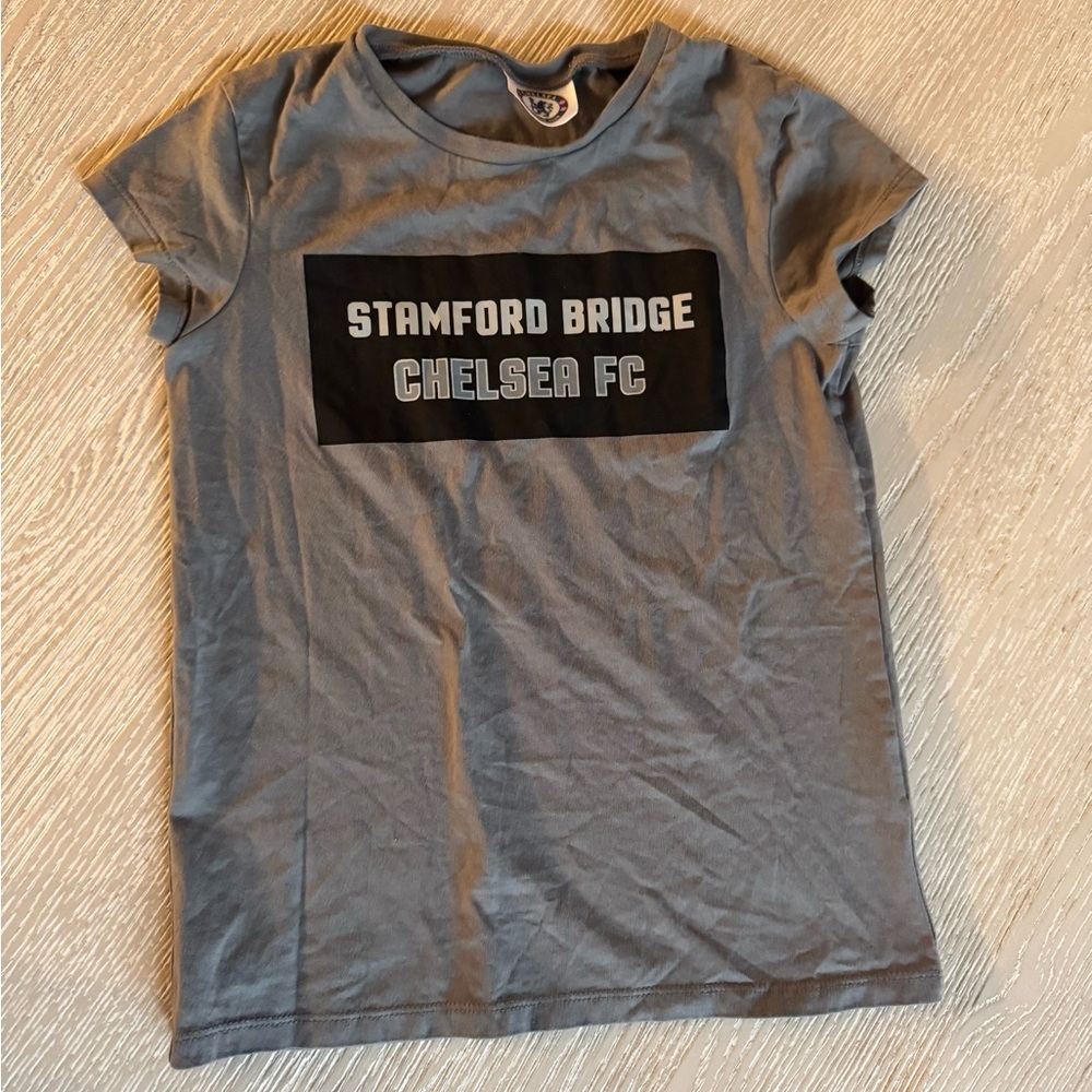 Chelsea FC Stamford Bridge kids tee, size 8-9 years old